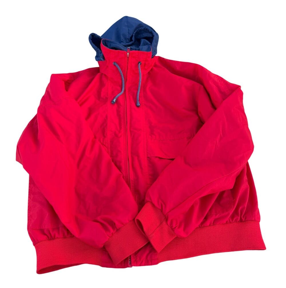 Vintage Steeplechase Jacket - Red/Navy - See Measurements for Size
